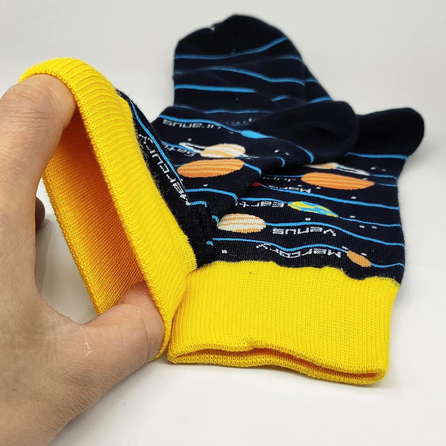 Meias coloridas divertidas