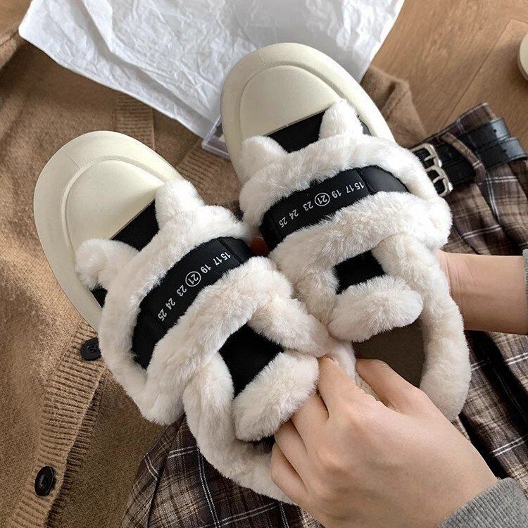 Sapatos de inverno quentes para mulher