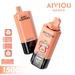 waspe aiviou 150000 puffs Cherry Cola Ice + Strawberry Red Bull Ice + Watermelon-Raspberry