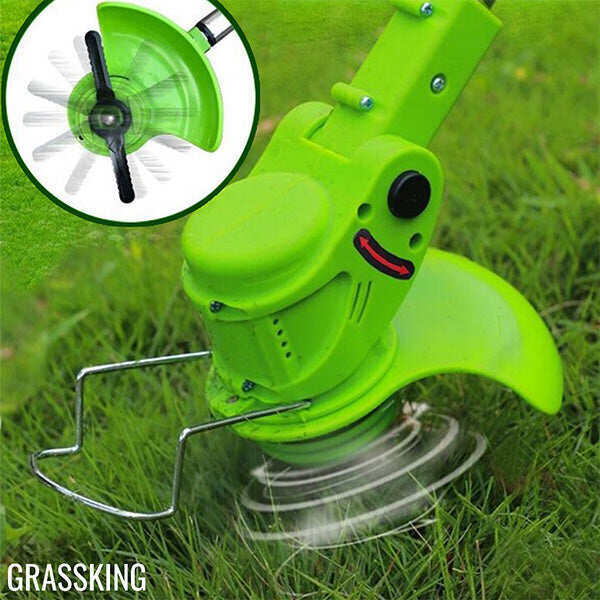 GRASSKINGTM - CORTADOR DE GRAMADO A BATERIA