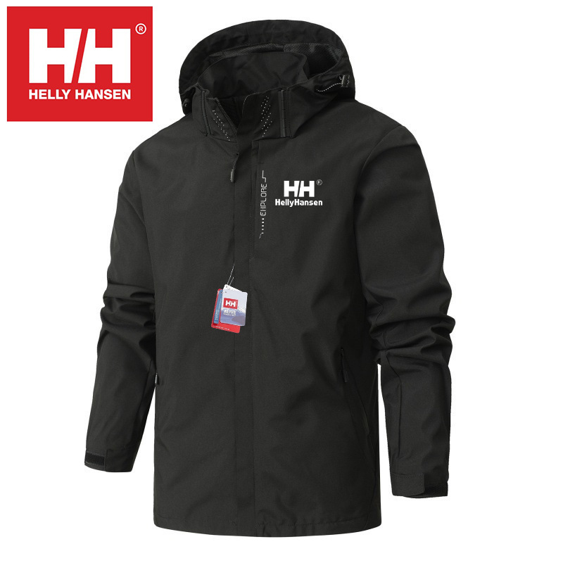 HELLY HANSEN - 2025 NOVA CASACO COM CAPUZ, IMPERMEÁVEL E À PROVA DE VENTO