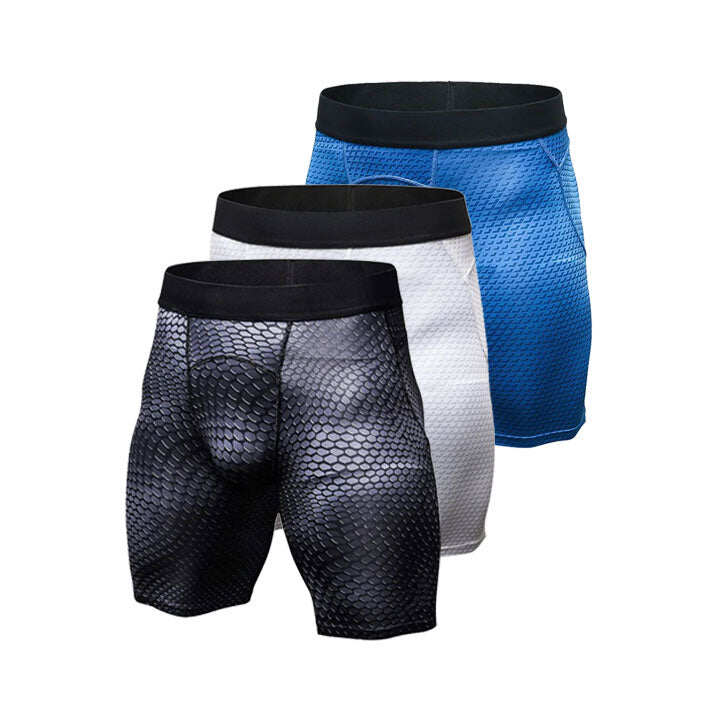 Shorts de compressão para terapia de campo de energia GFOUK™ IONIC para homens
