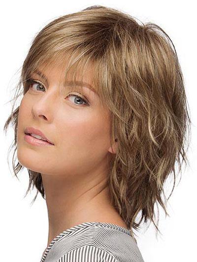 Middle-Aged Elderly High Temperature Silk Wig