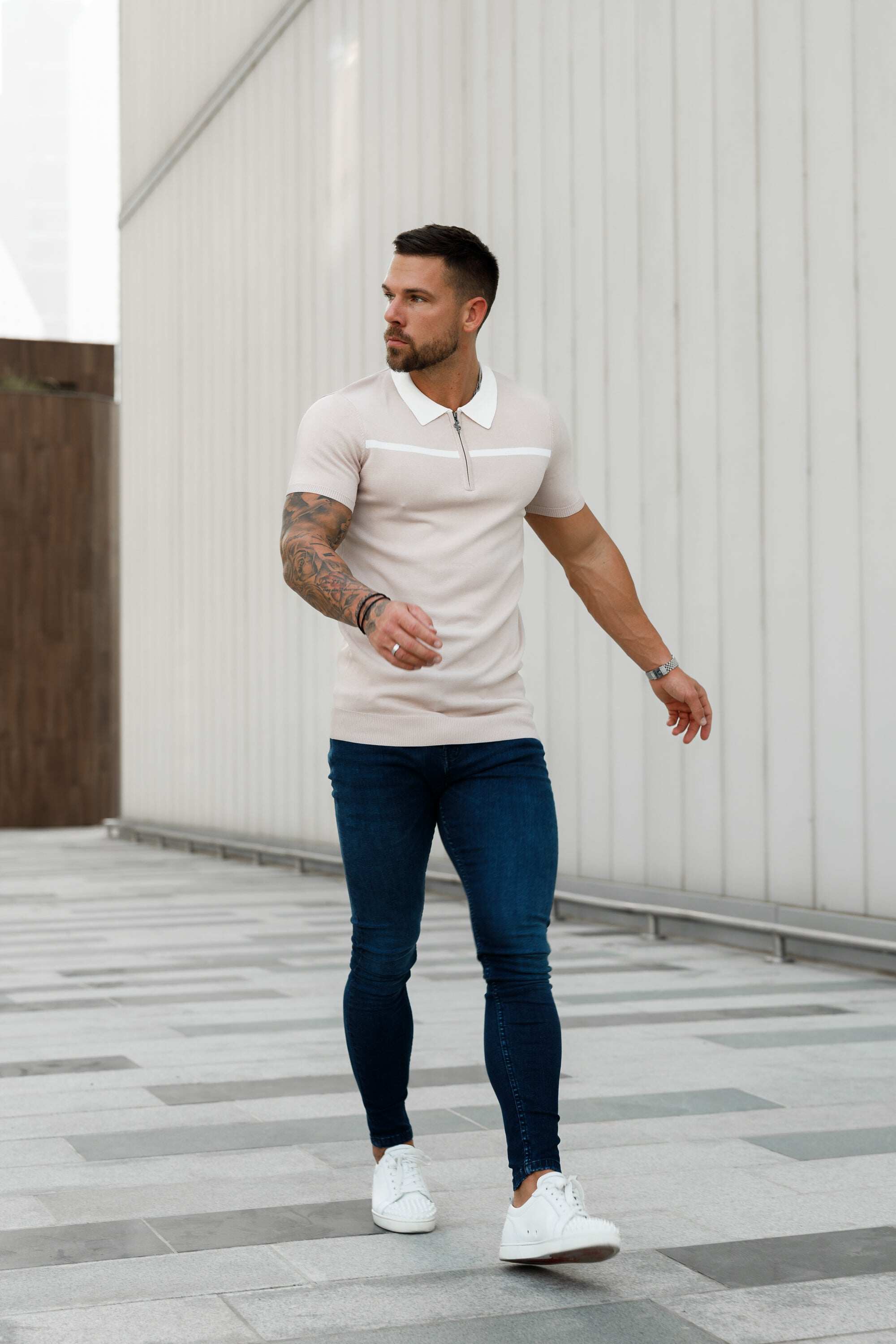 Ultra Stretch Navy Slim Jeans - FSJEAN001