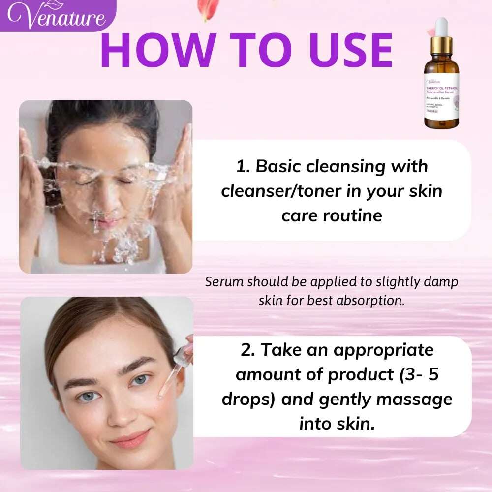 Venature Bakuchiol Retinol Fiatalító Szérum