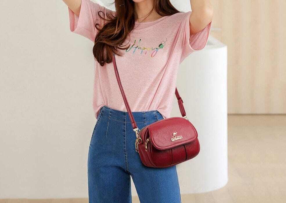 BOLSA COURO PETIT LUXO