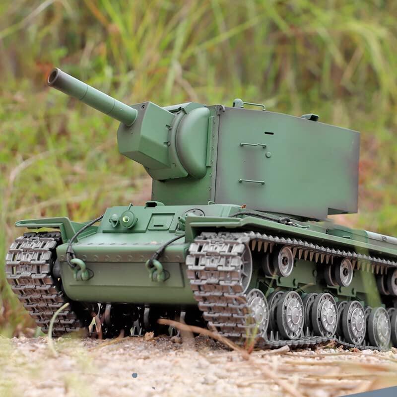 Tanque RC Heng Long 3949 KV-2 soviético TK7.0 - Versão Profissional