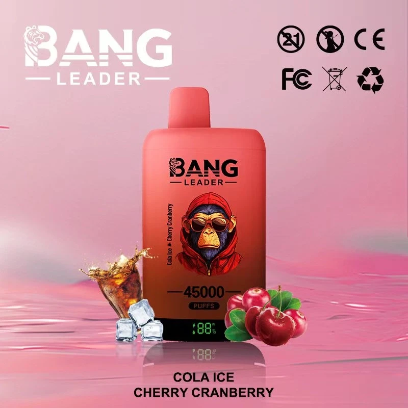 Bang Leader 45K Puffs Disposable Vape Lemon and Lime & Blue Razzle
