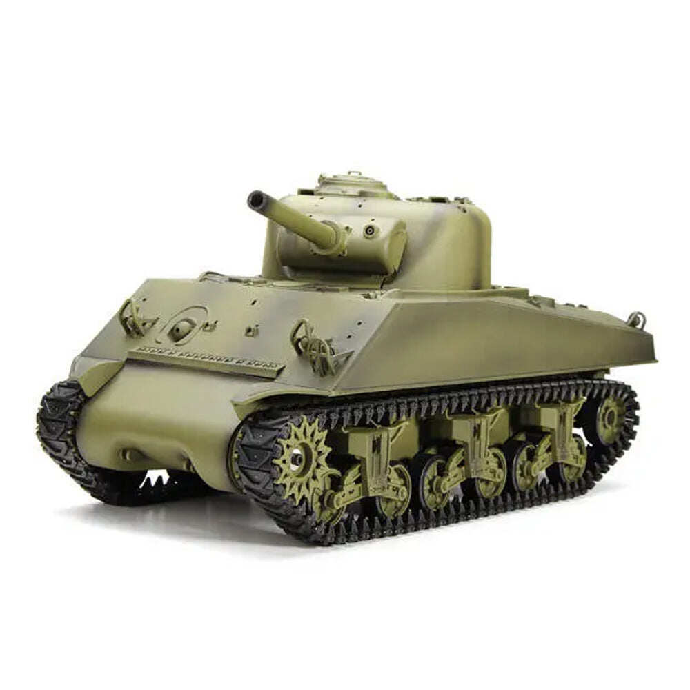 Heng Long M4A3 Sherman RC Tank 3898 2.4G 1:16 RC Battle Tank - Standard Version
