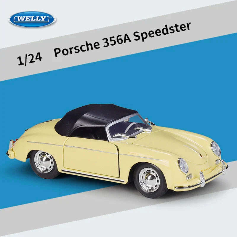 1:24 Porsche 356A Speedster Die Cast