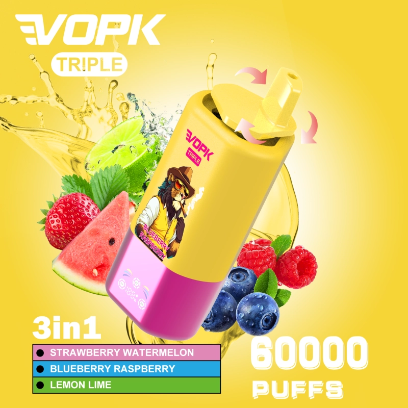3-in-1 flavor disposable vape