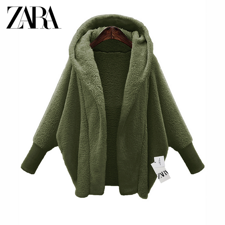 ZARA - Női sherpa kabát