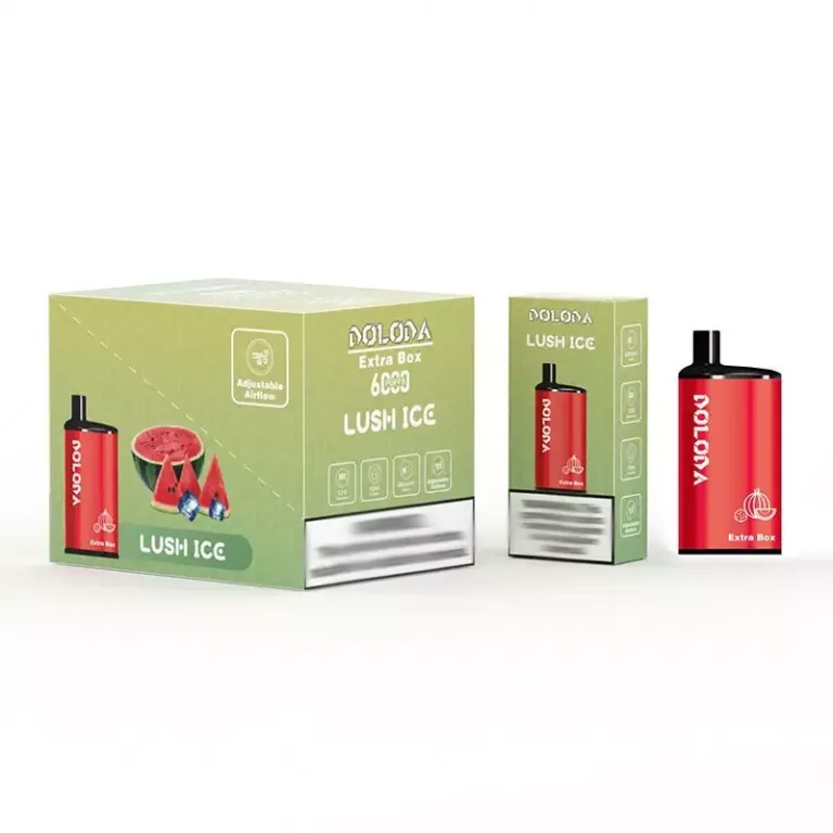 DOLODA Extra Box 6000 Puffs Disposable Vape Blue Razz