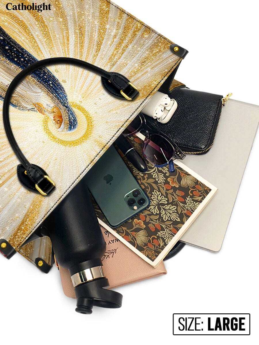 Catholight  Our Lady’s Eternal Glow Leather Bag