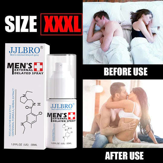 💖JJLBRO® Spray mais forte e retardado de longa duração masculino