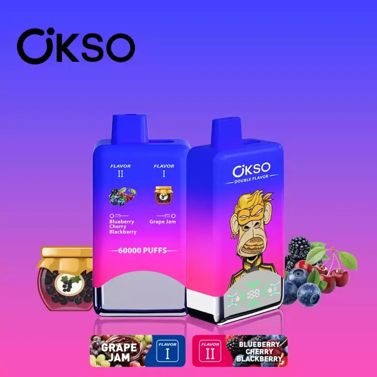 OKSO Dual Taste 60000 Puffs Disposable Vape