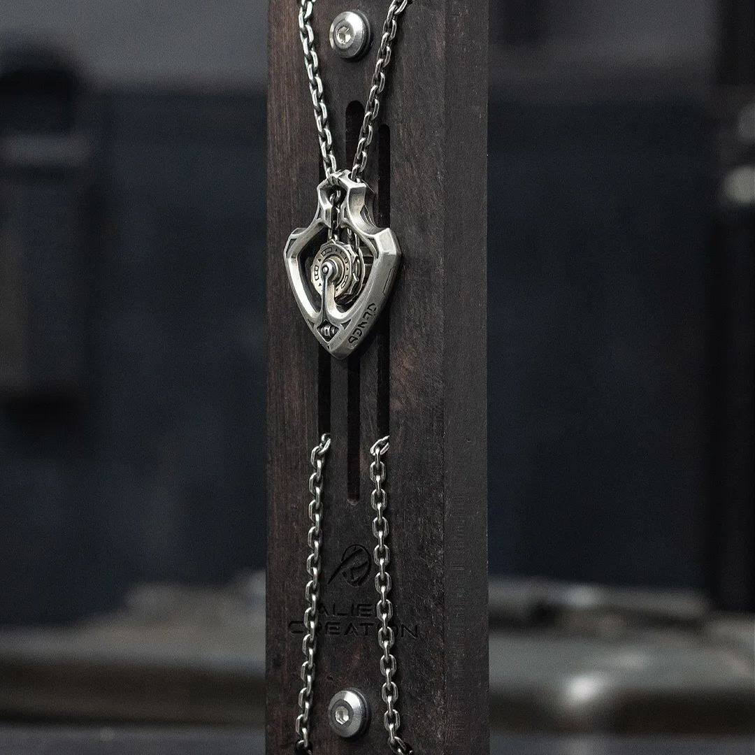 🔥Colar de engrenagem mecânica 