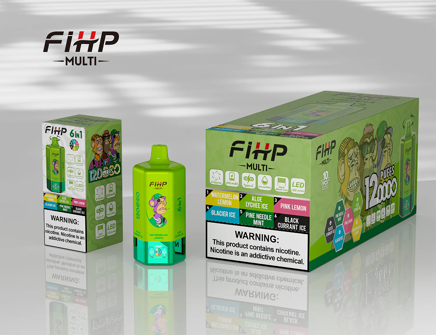 FIHP 120K Puffs Vape
