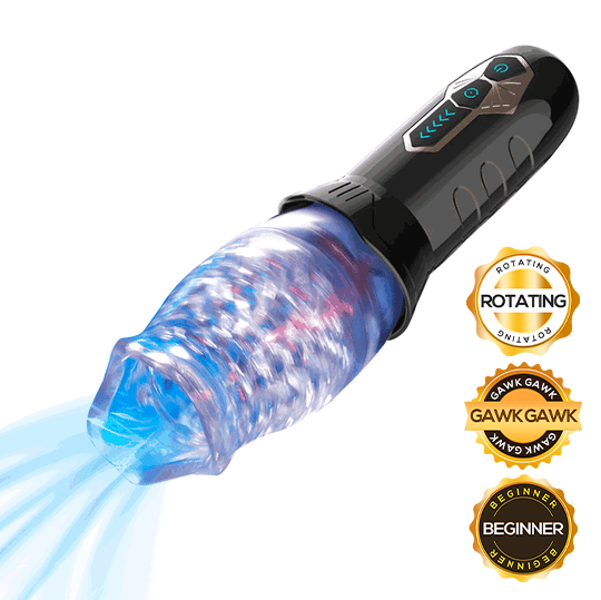 MONICA 3.0 GAWK GAWK 3000 ВЕРСИЯ ВЪРТЯЩ СЕ ВИБРИРАЩ МАСТУРБАТОР ЗА СВИРКА