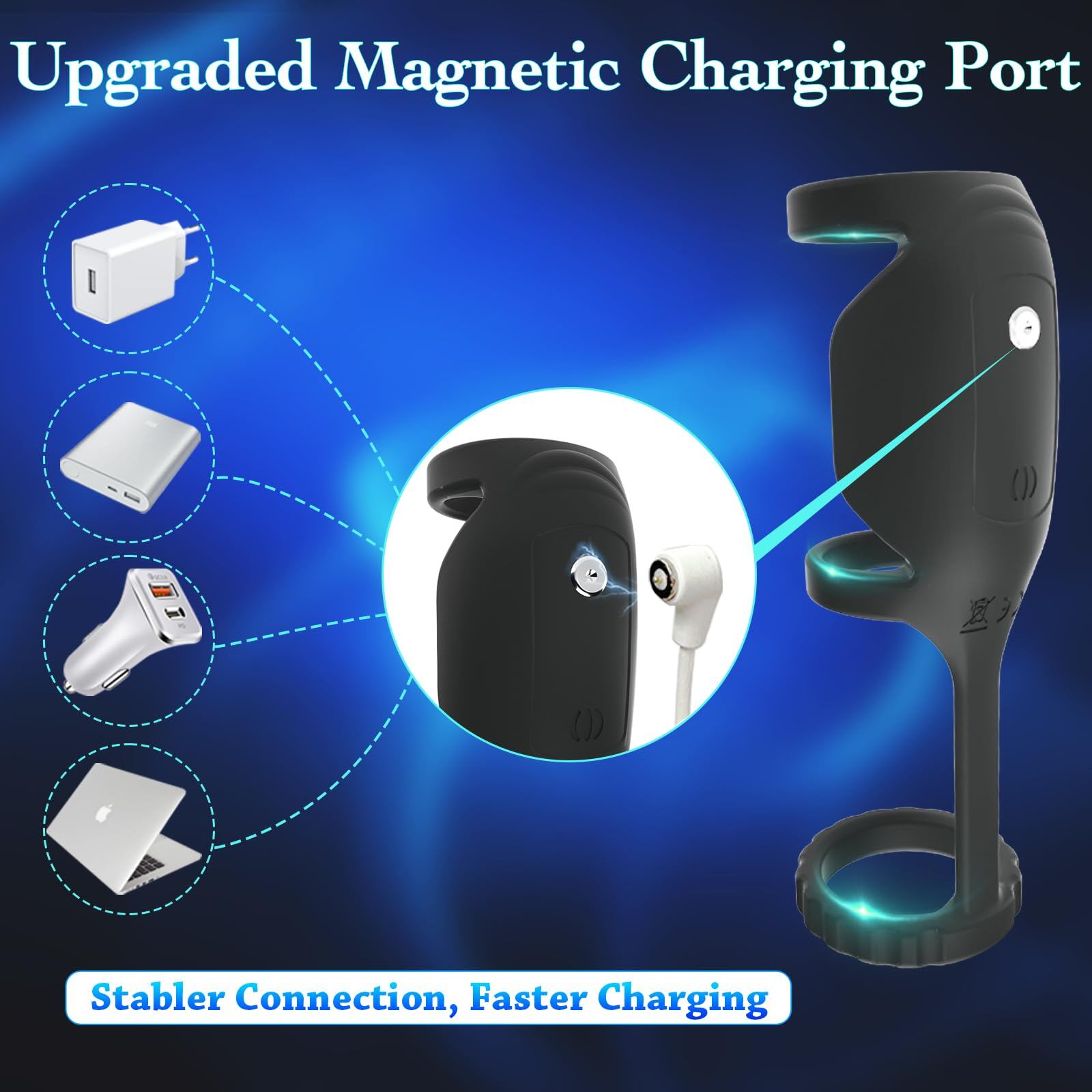 🔥Специален коледен подарък за 2024 г.-49%ОТСТЪПКА💥💥--💕3-в-1 вибриращ пръстен за петел