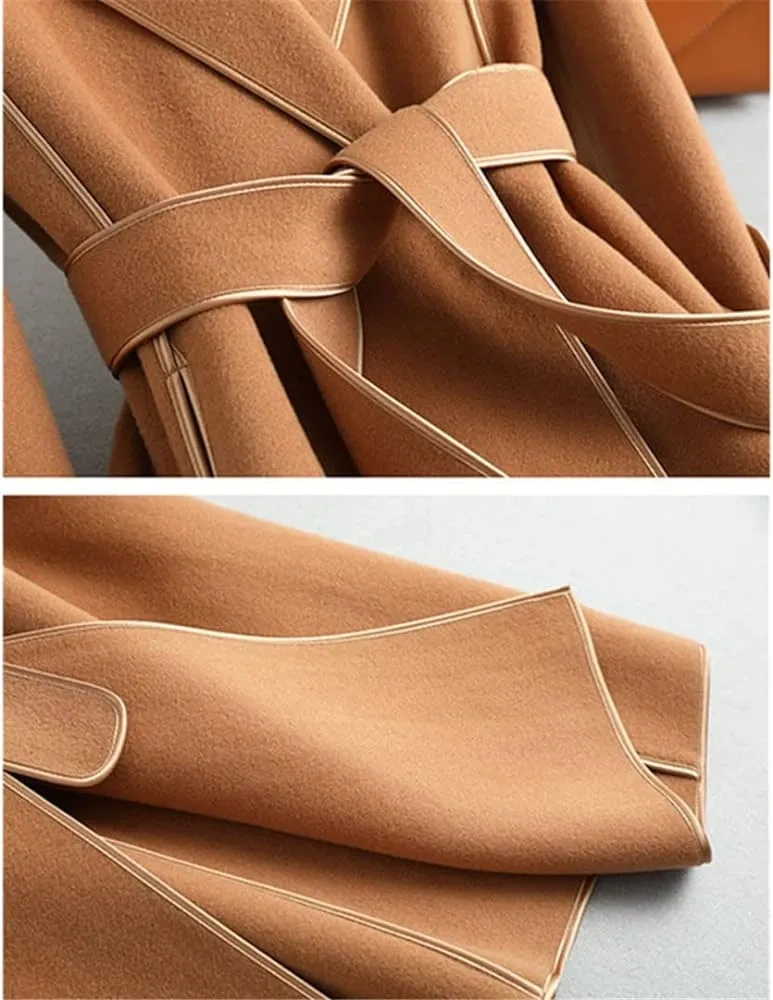 Trench coat de lã virgem, L'Aurablend