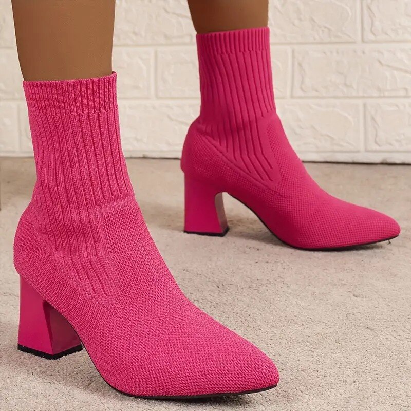 BOTAS CHELSEA FEMININAS DE SALTO ALTO E SALTO GROSSO