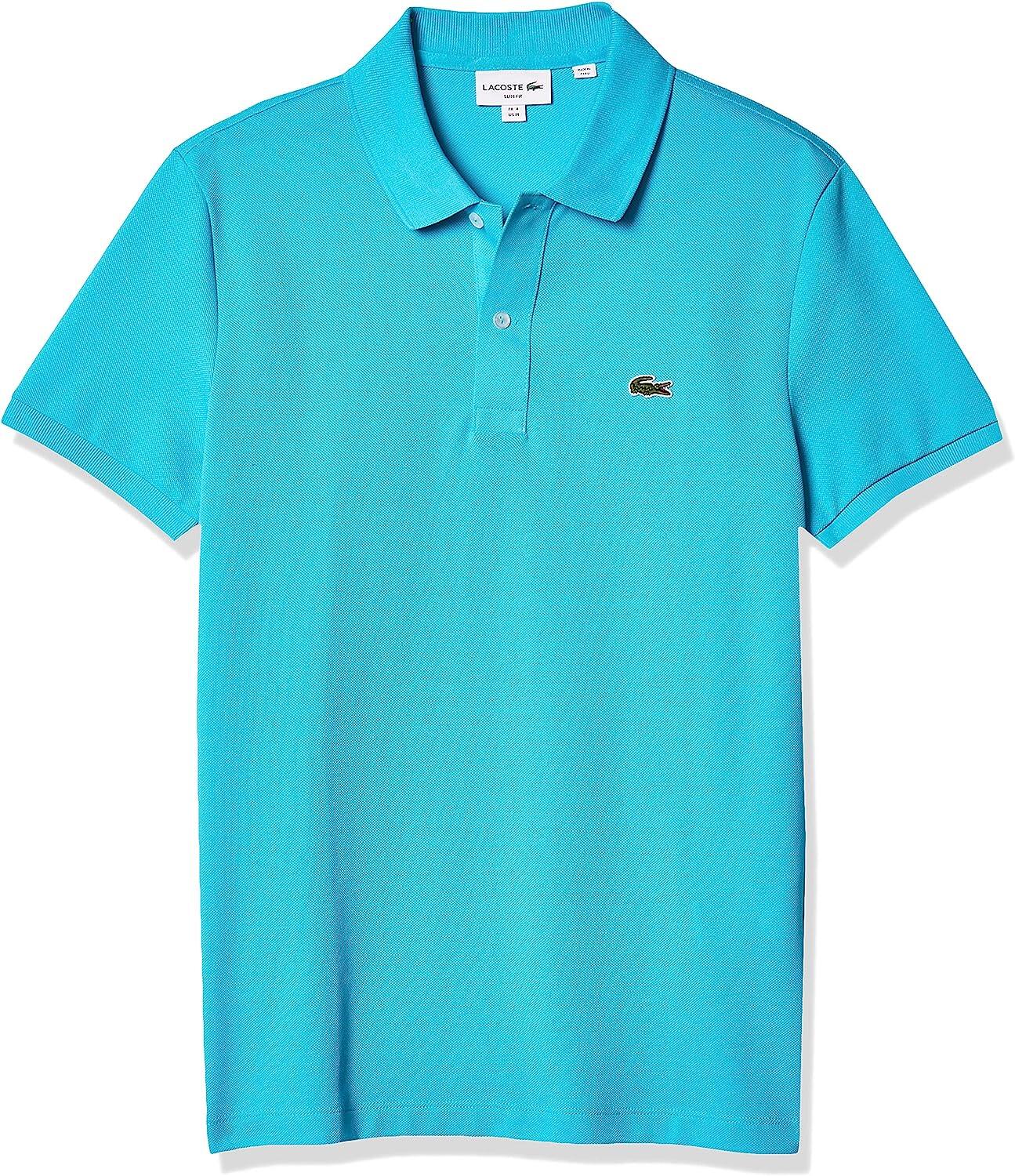 CAMISA POLO MASCULINA LACOSTE CLASSIC PIQUE SLIM FIT MANGA CURTA