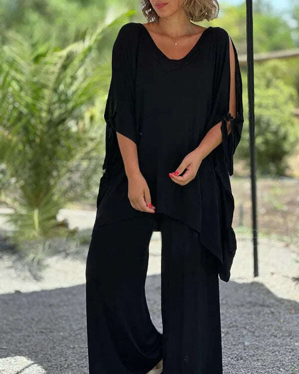 2024 Novo Conjunto Feminino de Duas Peças de Verão