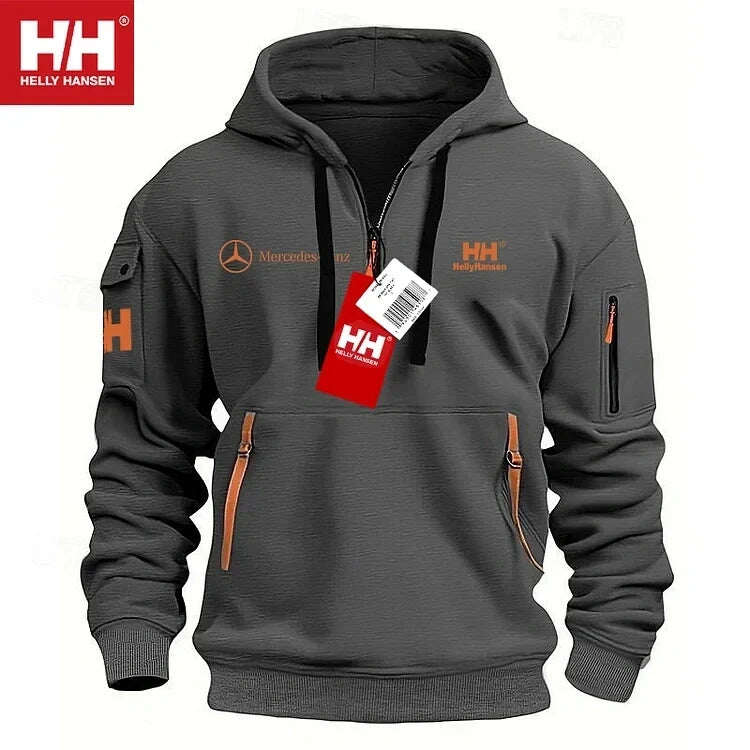 Helly Hansen | Mercedes-Benz új őszi-téli bő cipzáras pulóver