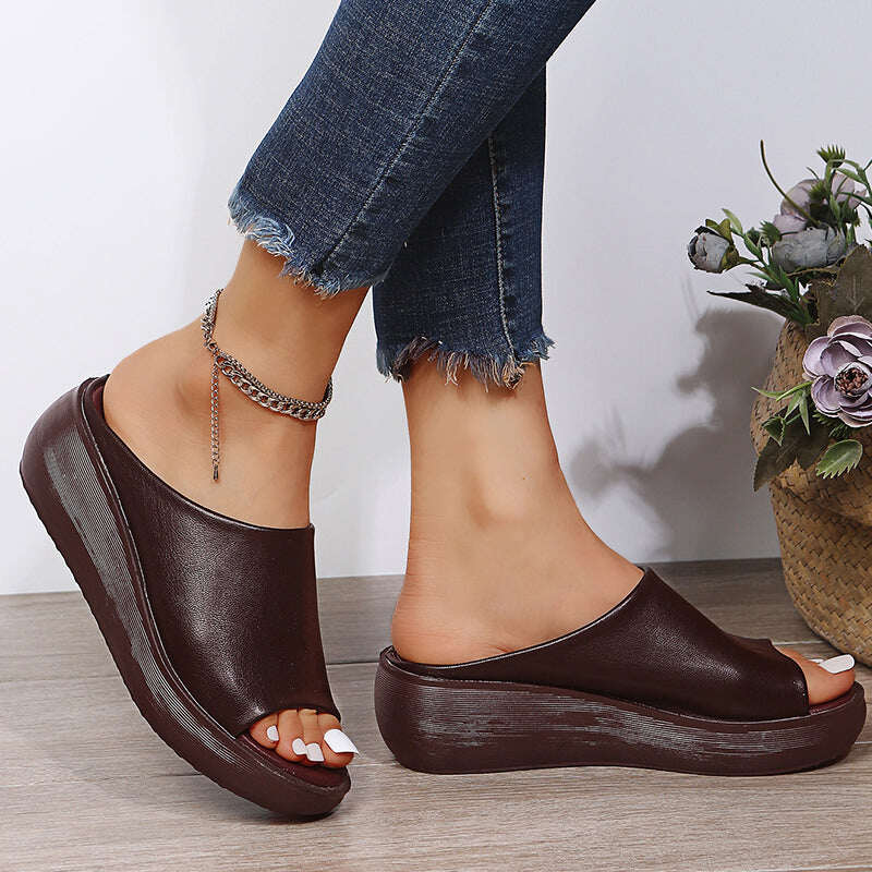 🔥 Promoção de último dia com 50% OFF - sandálias ortopédicas femininas de couro