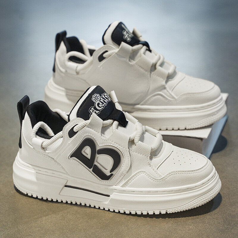 2024 novos tênis casuais e versáteis com sola grossa