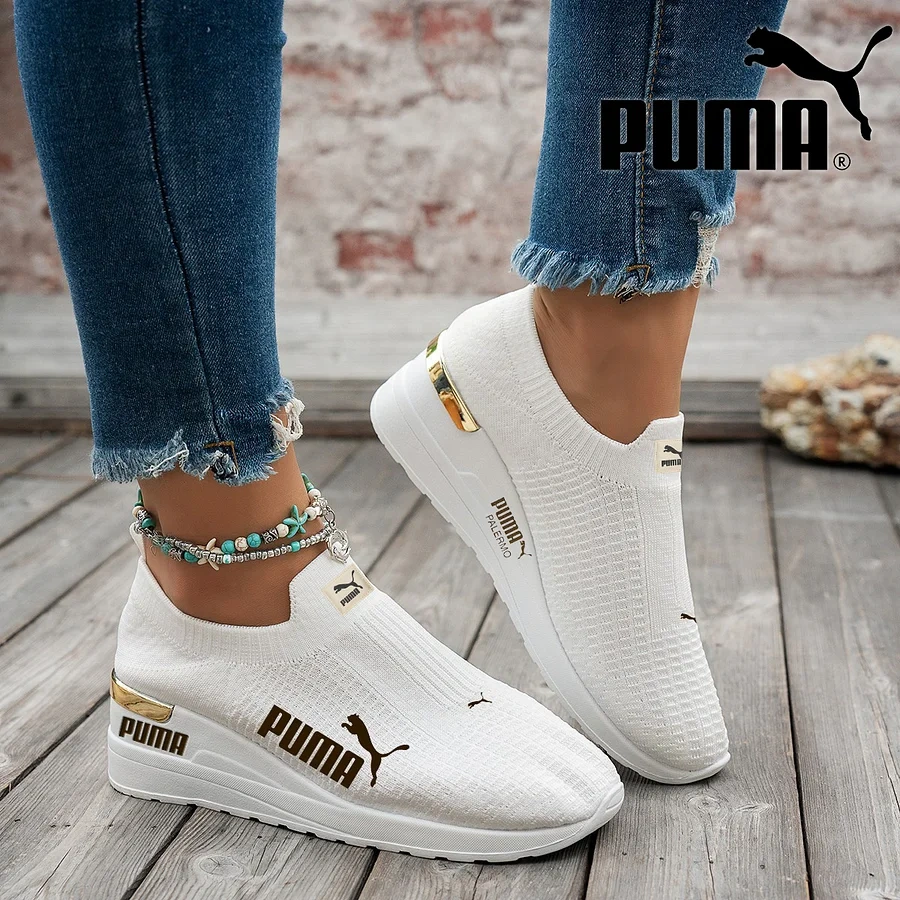 Damskie oddychające buty z siateczki - elastyczna podeszwa