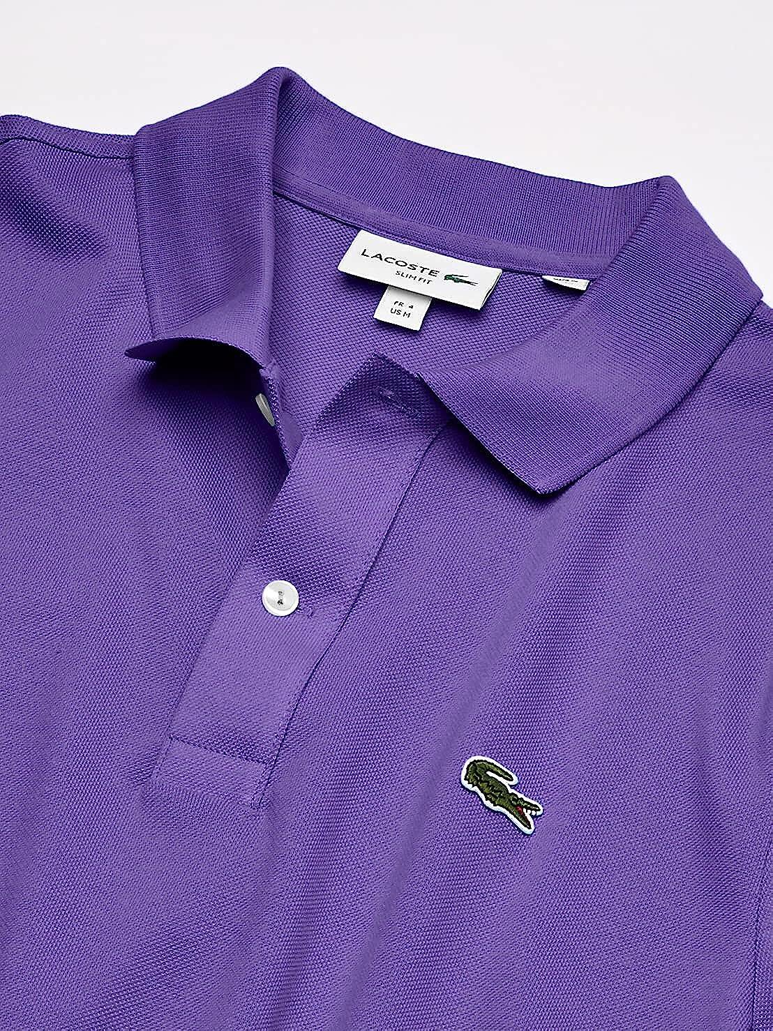 CAMISA POLO MASCULINA LACOSTE CLASSIC PIQUE SLIM FIT MANGA CURTA