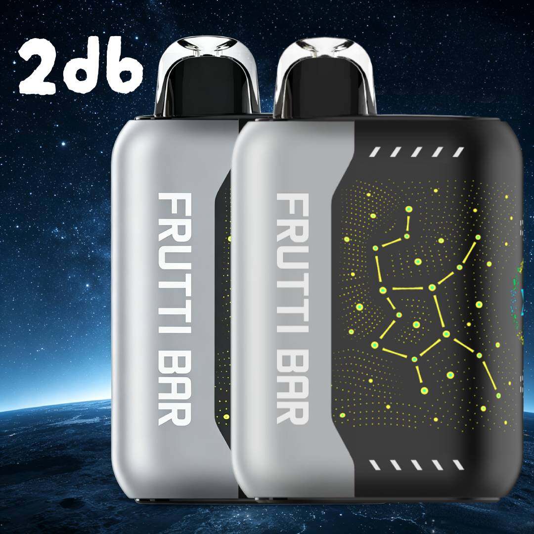 🚀 FRUTTI BAR FB25000 Eldobható elektronikus cigaretta - 25 000 használat (2 darabos csomag)