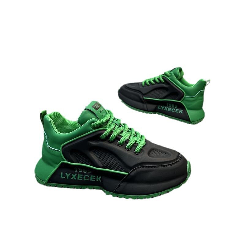 2025 novos sapatos casuais masculinos que aumentam a altura