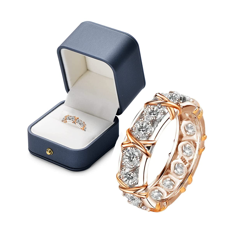 Biancat™TiaraCleanse Zircon-Titan-Ion-Formungs gyűrű