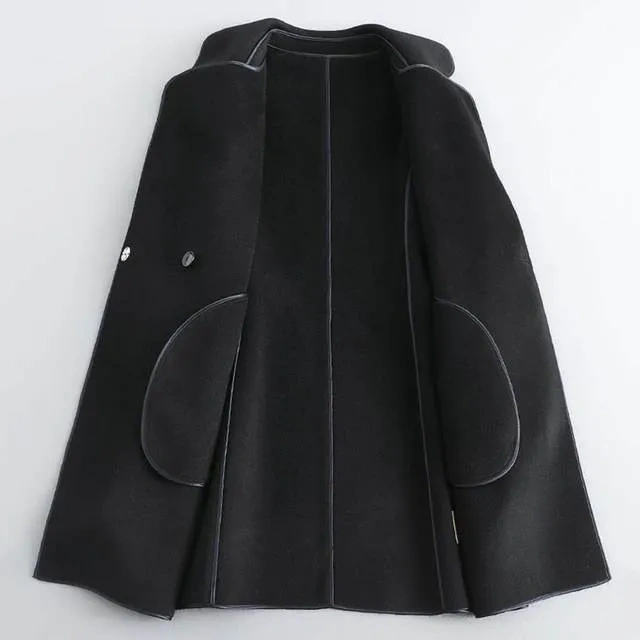 Trench coat de lã virgem, L'Aurablend