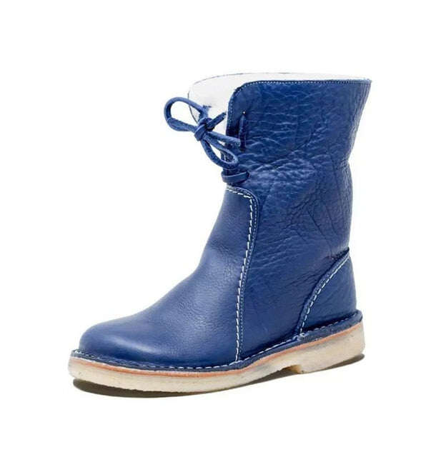 Wodoodporne buty z wełnianą wyściółką