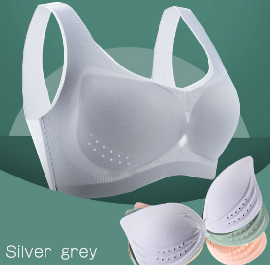 3 броя Ултратънък удобен сутиен Ледена коприна