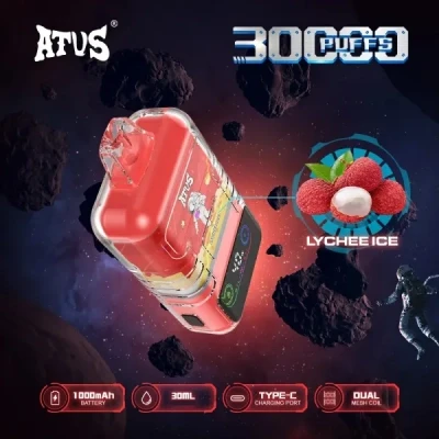 ATVS 30000 Puffs Dual Mesh Rechargeable Disposable Vape