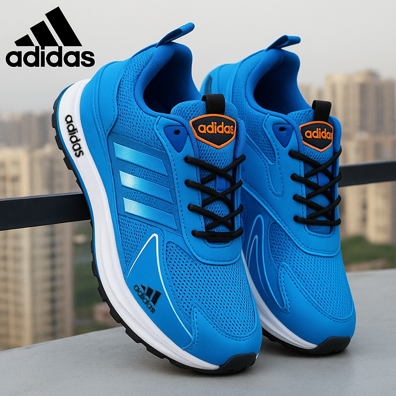 Új, lélegző, nyári Adidas férfi sportcipő
