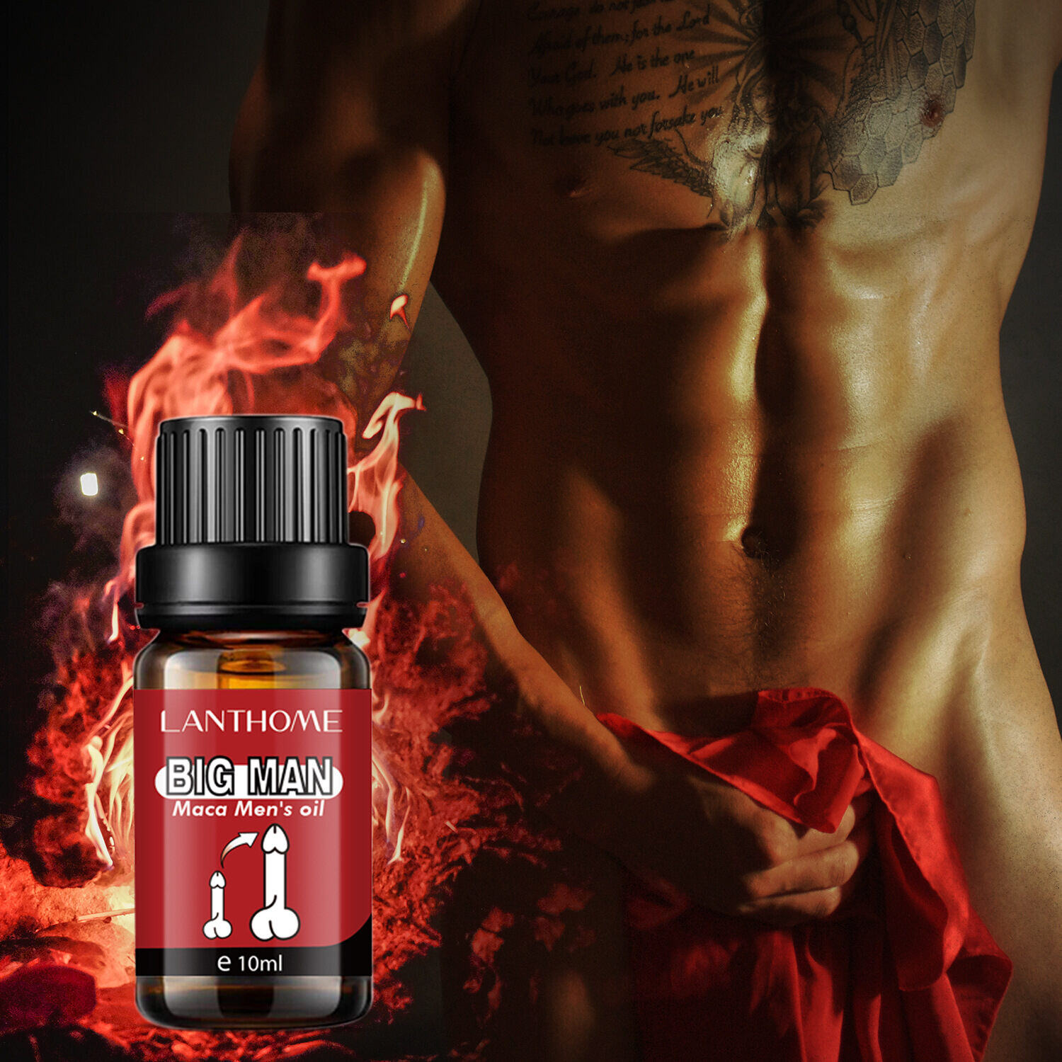 LANTHOME™ Gotas de Aprimoramento Masculino [💥Super Strength Edition💥]