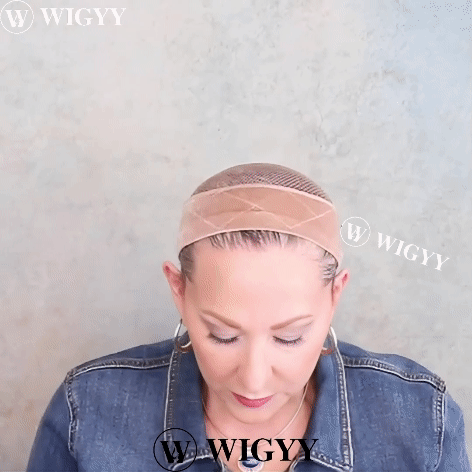 Perucas curtas de cores misturadas Wigyy