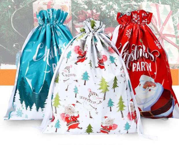 🔥GRANDE PROMOÇÃO 49% DE DESCONTO🔥🔥SACOLAS PARA PRESENTE COM CORDÃO DE NATAL