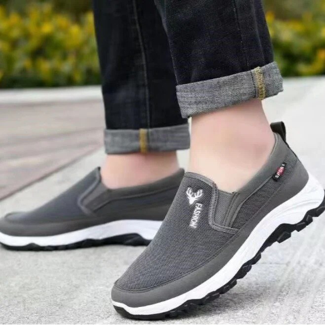 COMFORTSLIP™ - TÊNIS DE ACADEMIA COM ESPUMA DE MEMÓRIA MASCULINA