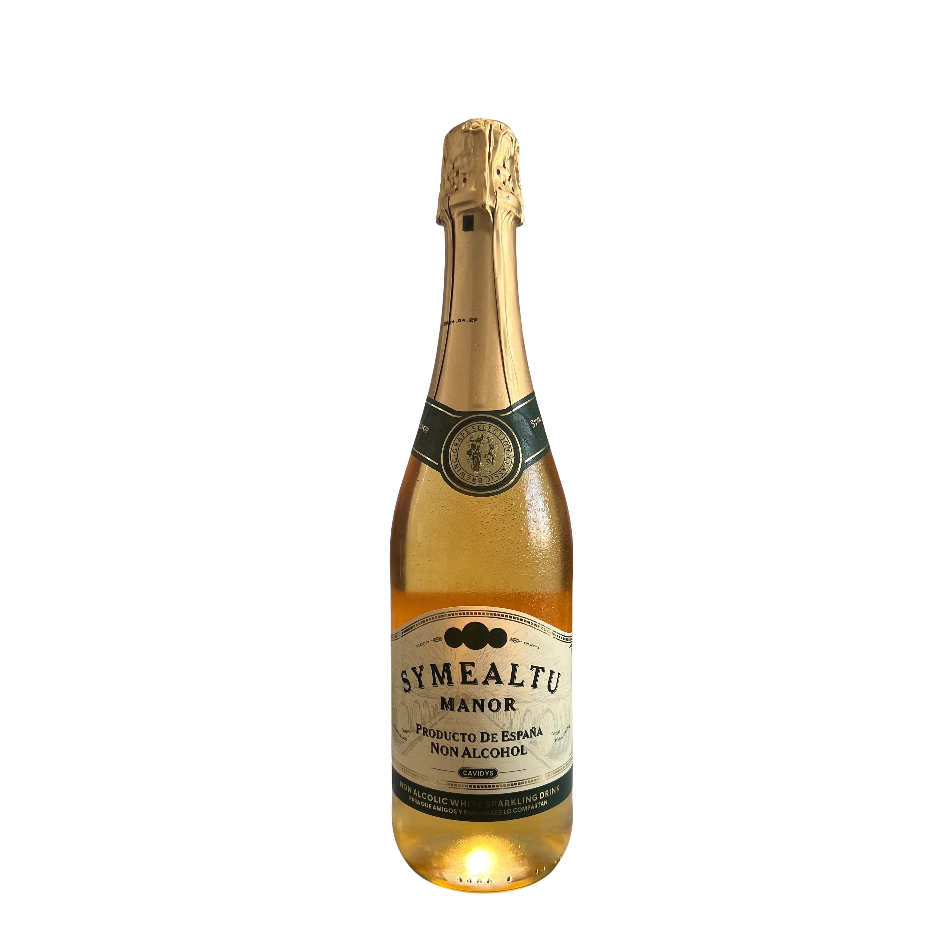 SYMEALTU MANOR-Alcohol-Free Sparkling White Wine