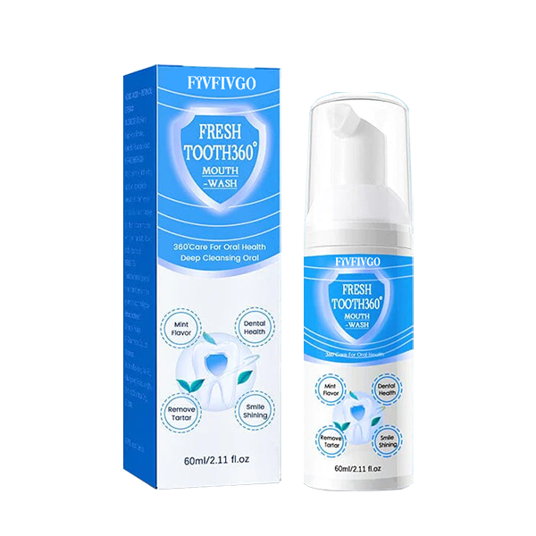 Fivfivgo™ FreshTooth360° szájvíz - Mélytisztító szájvíz