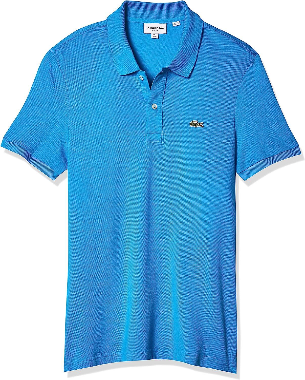 CAMISA POLO MASCULINA LACOSTE CLASSIC PIQUE SLIM FIT MANGA CURTA