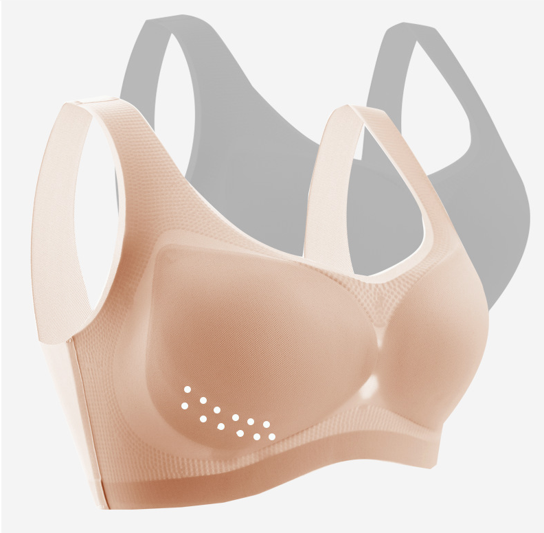 3 броя Ултратънък удобен сутиен Ледена коприна