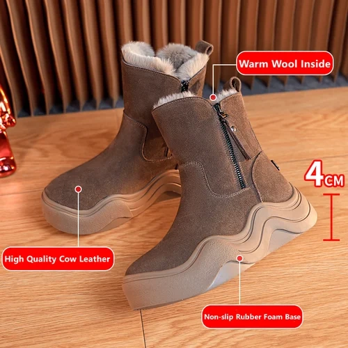 Botas de neve ortopédicas